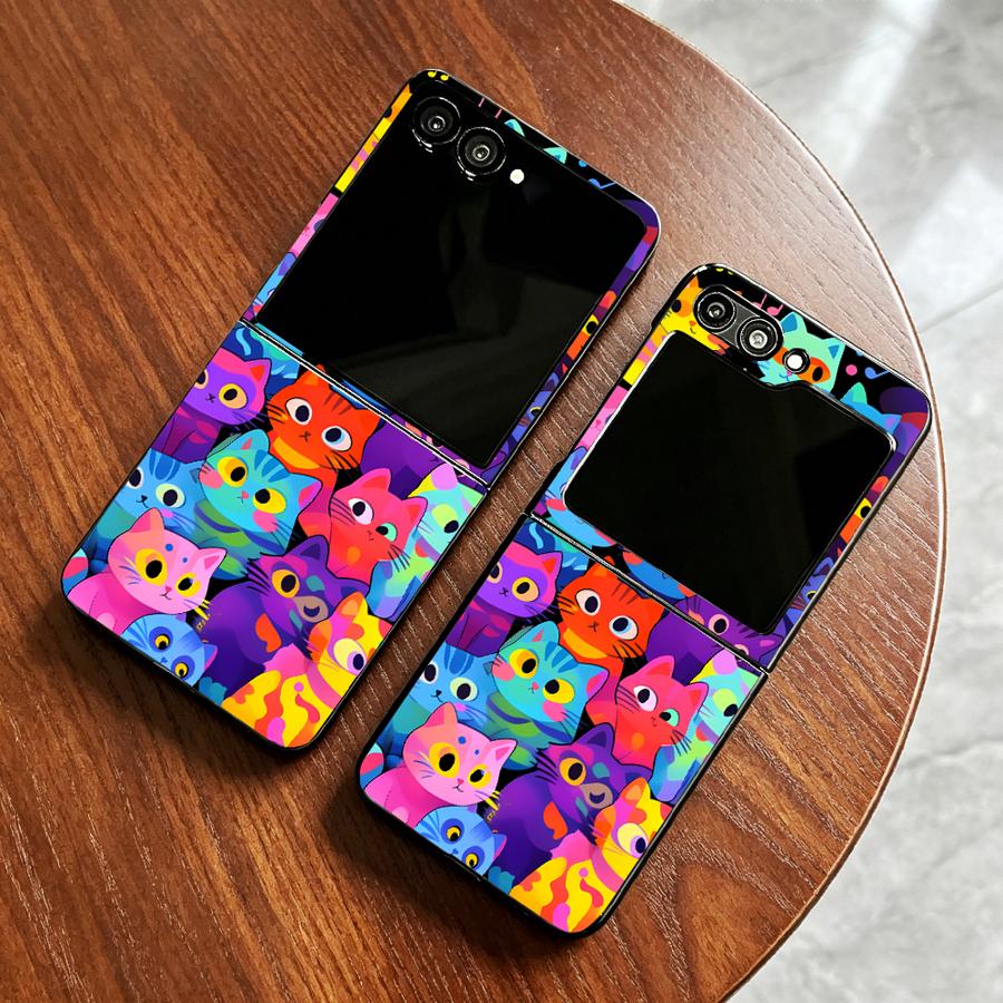Full Cover Cat Phone Cover Cas - Phone Cases Z Flip 6 recensie en prijs