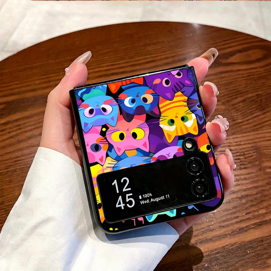 Full Cover Cat Phone Cover Cas - Phone Cases Z Flip 6 recensie en prijs
