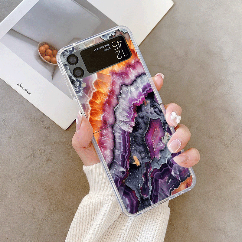 Artistic Colorful Marble Textu - Phone Cases Z Flip 6 recensie en prijs